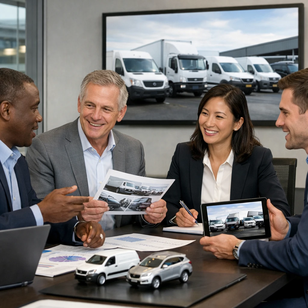 Vehicle supply consultation with cars, vans and commercial vehicles